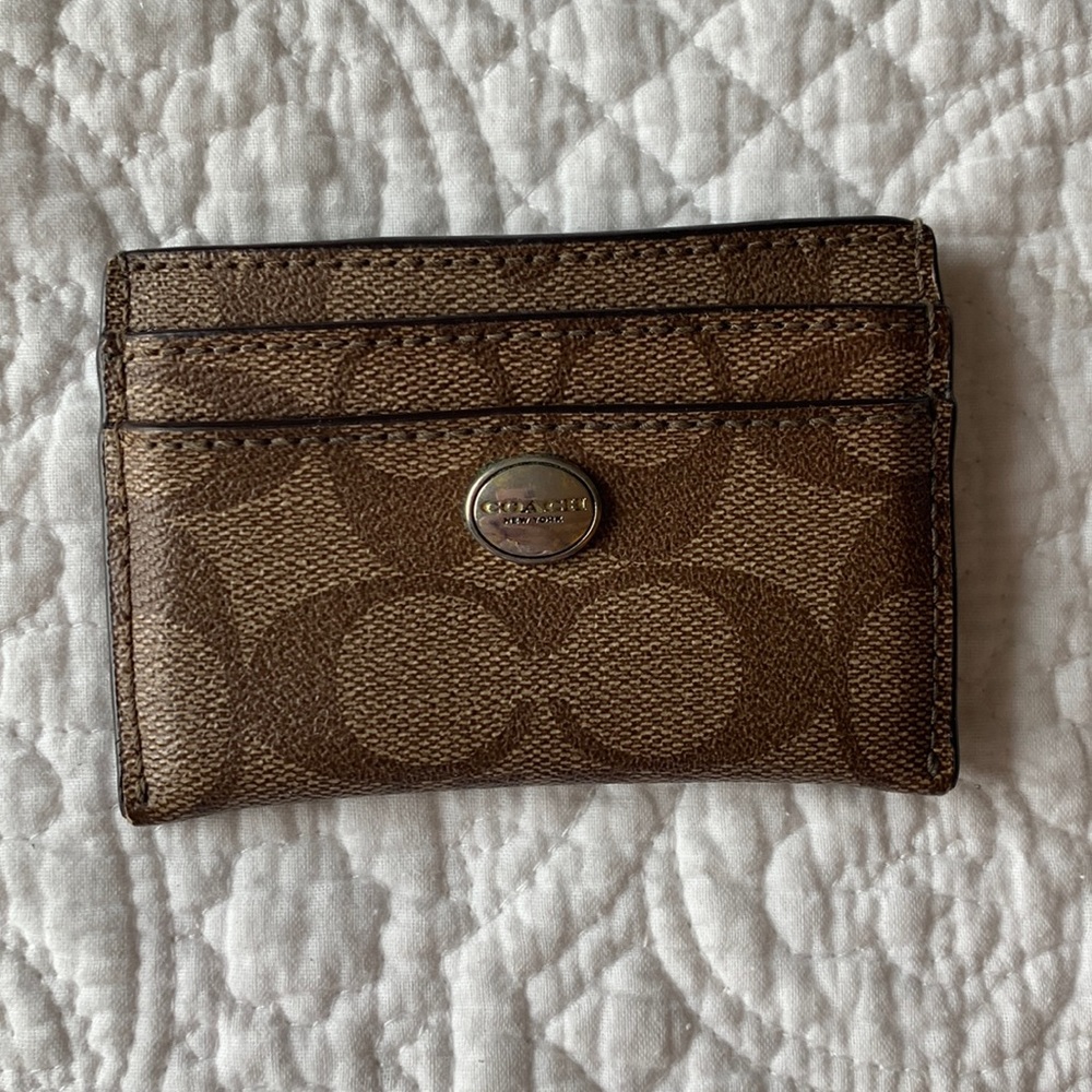 Coach Credit Card Case